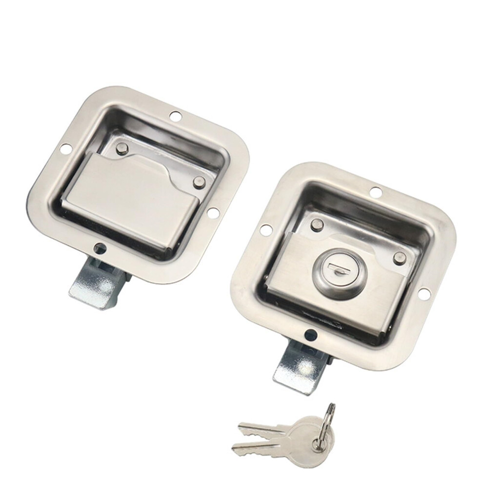 304 Stainless Steel Car Door Lock Ms866â28 Secure CorrosionâResistant Heavy Duty Box Type With Key 9092120218084
