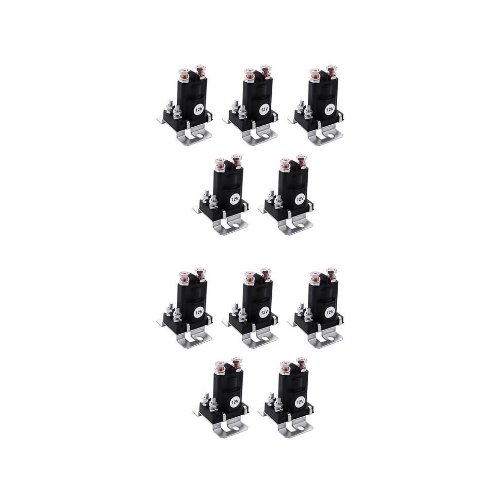 10X Dual Battery Isolator Relay Start /Off 4 Pin 500A 12V For Car Power 6031893193528