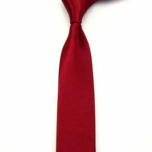 Men's Satin Skinny Necktie 10 PCS