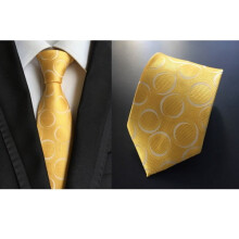 Men's Paisley Floral Jacquard Tie Wide 58"