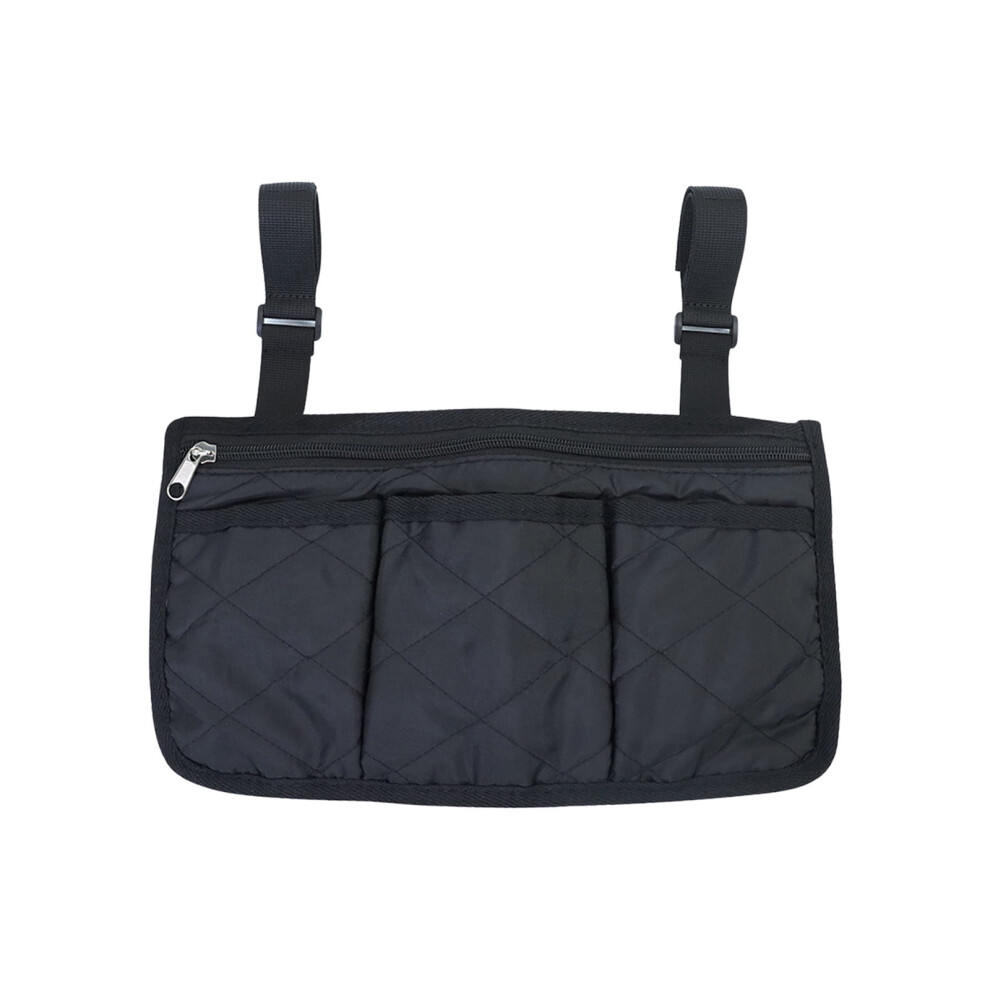 Waterproof Wheelchair Side Bag with Straps â Armrest Organizer for Beach, Camping & Daily Use (Compatible with Most Wheelchairs)
