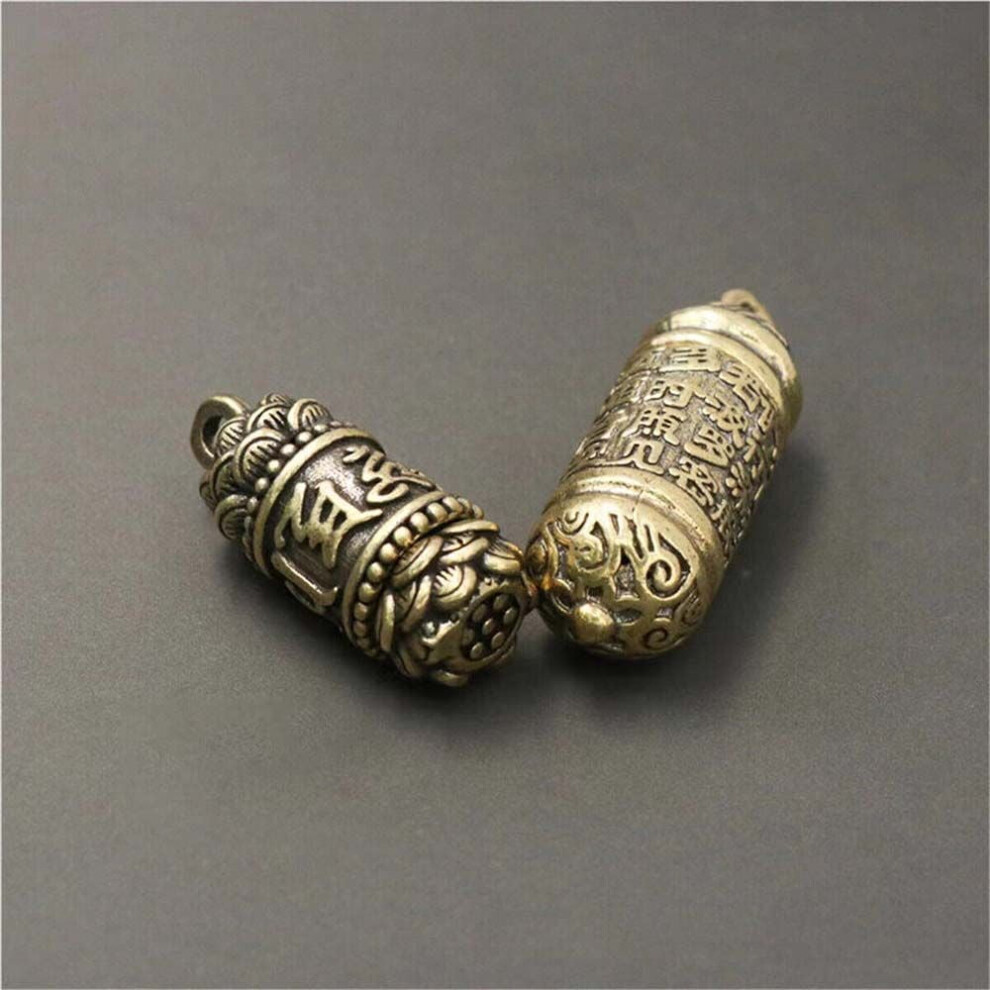 3pcs Medicine Pill Holder Pendant Keychain Necklace Container Mini Capsule Storage