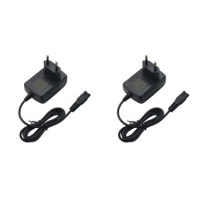 2X 2.4V 3.6V Charger EU Plug Power Adapter Electric Shaver Charger for Adults , Children,Pet Clippers
