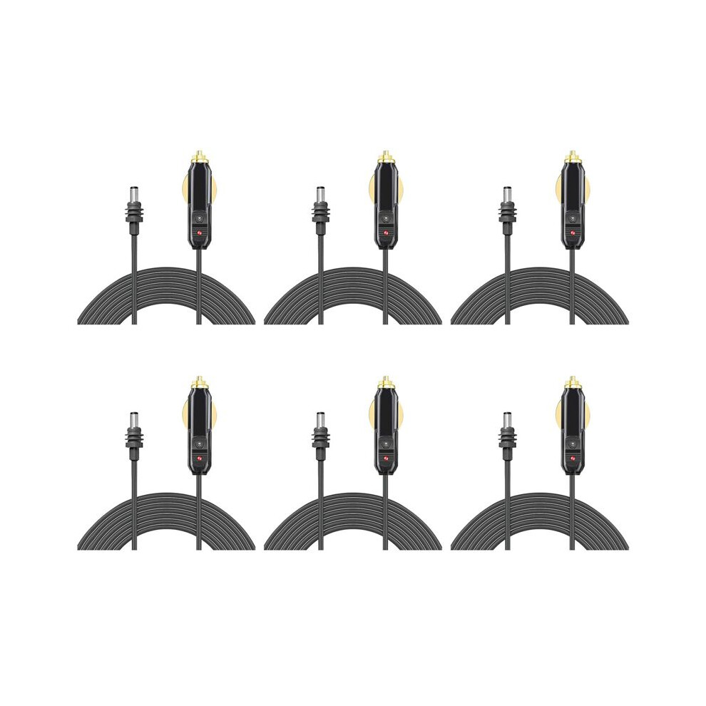 6X For Starlink Power Cable, Car Power Cable For Satellite 18Awg, Ip68 Car Charger Power Supply Cord,A 4712181093035