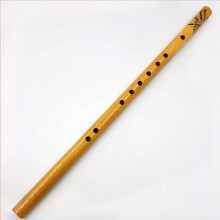 Flauta vertical de bambú profesional de alta calidad, regalo de 44 cm de largo y 9 agujeros (EE. UU.)