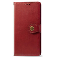 Case for Redmi Note 8 Pro PU Leather Magnetic Wallet Cover with Kickstand and Reinforced Corner Protection