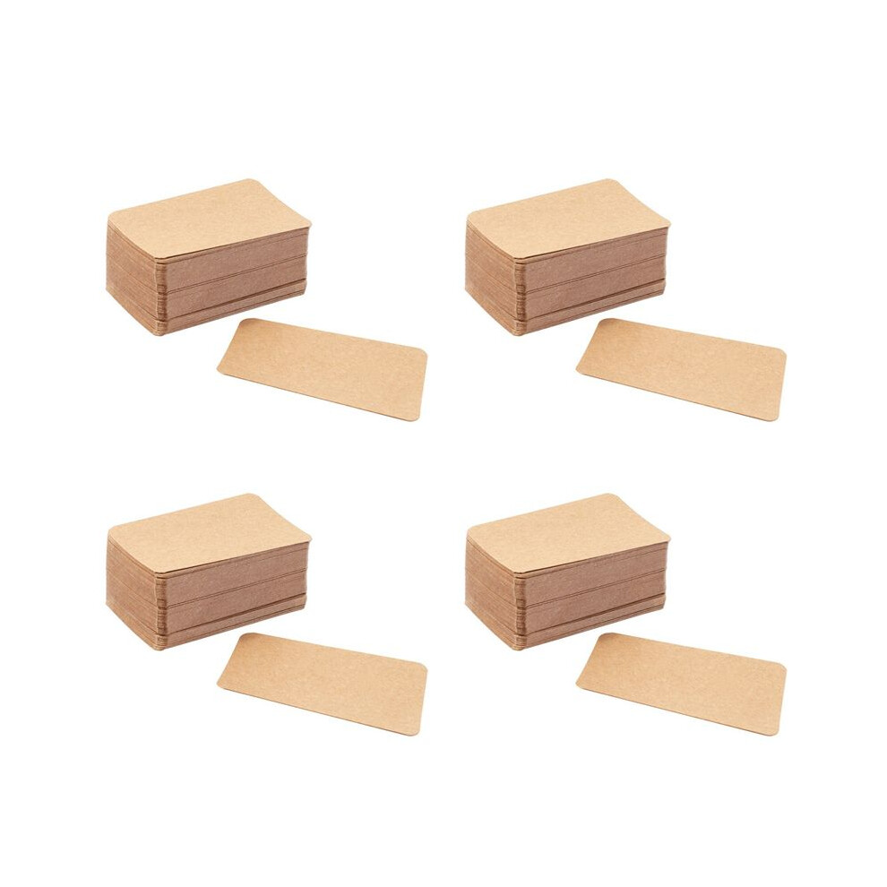 400Pcs Blank Paper Business Cards Word Card Message Card Diy Gift Card 6032248223068