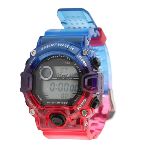 Digital Watch Luminous Multifunction Countdown Electronic Watch for Youth