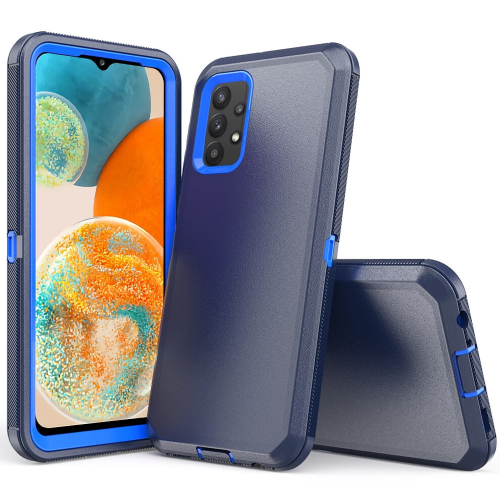 Tashhar Case For Samsung Galaxy A23 5G Â Military-Grade, 3-In-1 Shockproof Armor, Rugged & Detachable Â Blue+ Dark/Blue 9028731003122