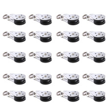 20X 300Kg Bearing Pulley Lifting Quiet Wheel Gym U-Grooved Heavy Duty Pulley Wheel for Workout Equipment Cable Machine