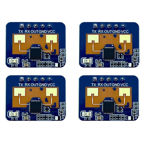 4X 24G MmWave LD2410C Human Presence  Sensor Motion Detection Module
