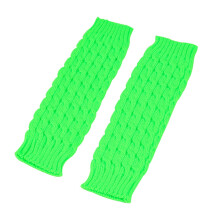 Beenwarmers voor dames, winterse kniehoge kabelgebreide warme lange sokken voor laarzen, accessoires uit de jaren 80, voor feestjes, yoga en dans,