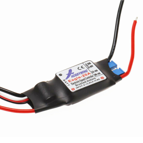 20A RC Μοντέλο Αεροπλάνου Ελεγκτής Ταχύτητας ESC Βουρτσισμένος Κινητήρας για Hobbywing