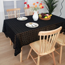 Black Lace Tablecloth Rectangular 60x120 Rectangle Scalloped for Lace Tablecloths 120 Wedding Table Cover Romantic Party Tablecloth Flower Oblong