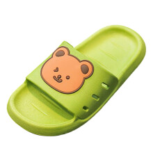 Anti-slip shower slippers for kids 5.5–12 years, fuzzy indoor/outdoor bath slippers — compatible with standard shower floors