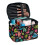 Makeup Brush Bag Jungle Leaf Design Portable Durable 1
