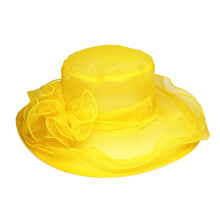 Xinwanna Damen-Sonnenhut mit durchsichtigem Netzgewebe, Blumendekor, einfarbig, königlicher Sonnenschutz, Prinzessinnenstil, eleganter