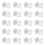 20X 2 in 1 White 24 Pieces Microscope Slides Staining Rack Dish Set 1