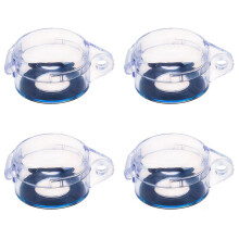 4X Clear 22mm Protective Cover Guard Case for Round Push Button
