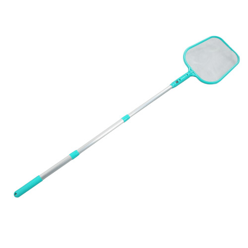 Swimming Pool Net Plastic Fine Mesh Efficient Cleaning Leaf Rake with Telescopic Rod for Garden 2