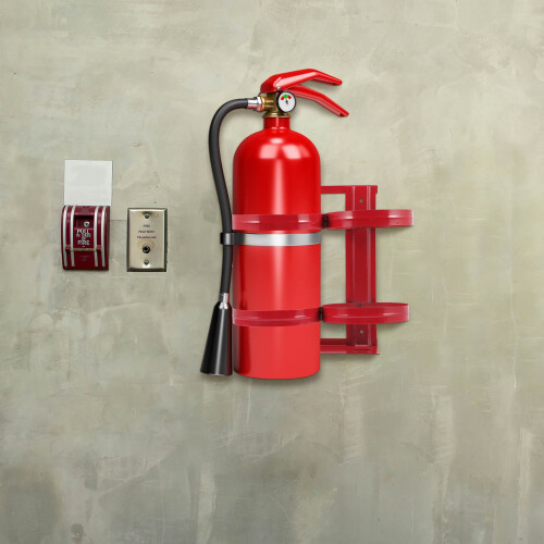 FRCOLOR Wall-Mount Fire Extinguisher Bracket Heavy Duty
