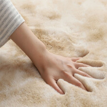 BigSave faux rabbit skin area rug super soft shaggy 3x4 4x6
