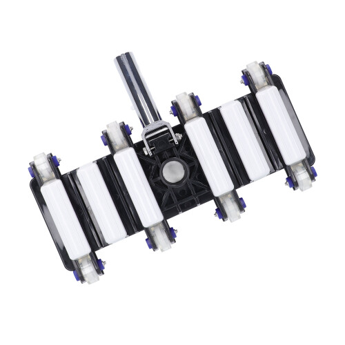 Cabeça de escova de sucção manual de plástico para limpeza de piscinas e parques aquáticos, com 35,5 cm (14 polegadas). 2
