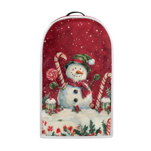 Snowman Coffee Machine Dust Cover Univesal Fall Festival