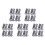 40pack Shipping Container Air Vent Kit Heavy Duty Shipping Container Accessories Flow Ventilation Kit 1