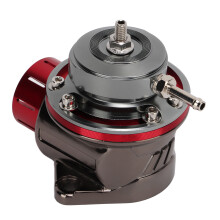 40 mm Universal Turbo Blow Off Valve BOV Rot ABS Aluminium 65 mm