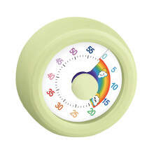 Lustiger Küchentimer mit leisem Betrieb, visuelle-Grün