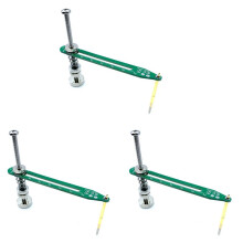 3X Components IC Chip Module Circuit Board PCB Holder Electronic Production Welding Fixed Test Probe Circuit Clamp-B