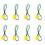 8X Typ K Termoelementkabel för Digital Termometer 1