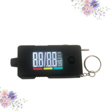 GooHochy Digital Tire Pressure Gauge with Tread Depth Measurement for Cars Trucks Black Portable Accurate