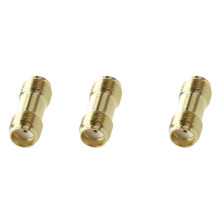 3X Straight SMA Female to Female Jack RF Adapter Connector