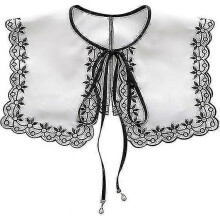 Embroidered Detachable Faux Collar for Women And Girls D