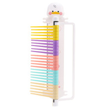 Medidor de salto vertical para niños - Entrenador de salto vertical para montaje en pared - Herramienta de medición reiniciable para el hogar y la