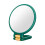 Adjustable Handheld Vanity Mirror With Standard And-Green 30X 1