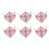 6X Chipset Waterblock Computer Water Cooling Acrylic Transparent General Northbridge Block for Computer CPU Block 1