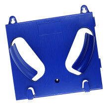 Heavy Duty ABS Helmet Hanger With Secure Hook Design-Blue