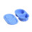 Convenient 2 Section Seasoning Case Snacks Container For-Blue 1