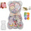 Miniature Bear Shaped Gift Box Elegant Ribbon Accented-Clear 1