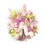 Easter Door Wreath Bunny Butt Ear Decorative Holiday Window Spring Summer 1