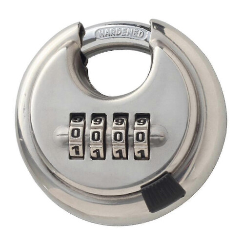 4 Digit Combination Security Padlock Warehouse Garage Locker - Heavy Duty