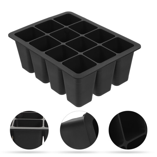 Starter Tray Herbruikbare Siliconen Kweektray Voortplantingstray 2