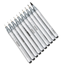 10 Stück wasserdichte Fineliner-Zeichenstifte Set - Schwarz, verschiedene Größen