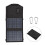 7W Foldable Solar Panel Portable Solar Power Solar Panel Solar Module Panel Portable High Efficiency Solar Panel with USB Port 2