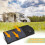7W Foldable Solar Panel Portable Solar Power Solar Panel Solar Module Panel Portable High Efficiency Solar Panel with USB Port 4