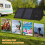 7W Foldable Solar Panel Portable Solar Power Solar Panel Solar Module Panel Portable High Efficiency Solar Panel with USB Port 5