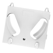 Space Saving Helmet Storage Rack Easy To Install Without-White